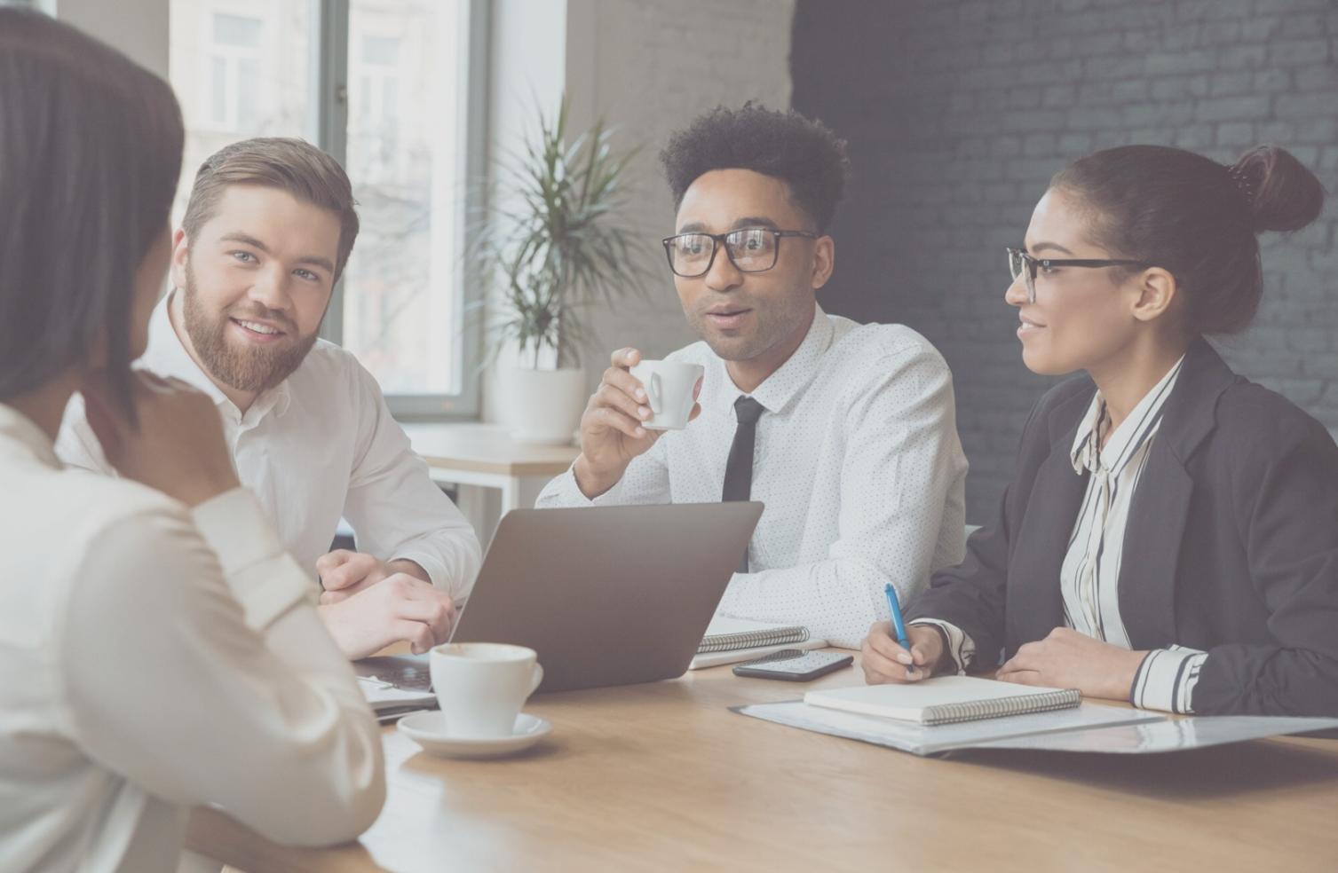 Espacio de trabajo colaborativo donde estudian nuestros alumnos